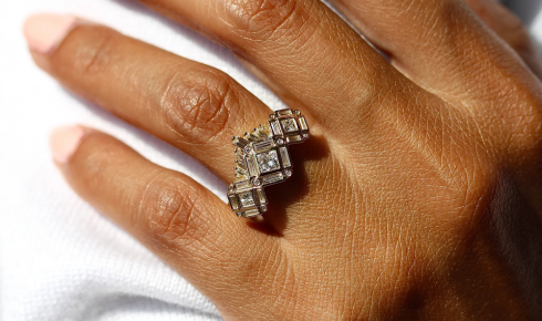 Vintage Elegance: Asscher Cut Lab Diamond Engagement Ring Trends